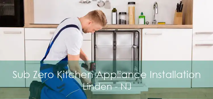 Sub Zero Kitchen Appliance Installation Linden - NJ